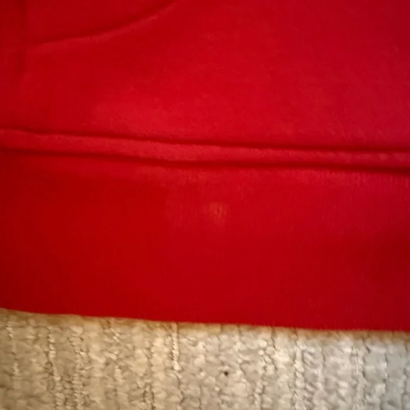 Lululemon Scuba Oversized Half Zip Hoodie Dark Red M - Picture 6 of 8